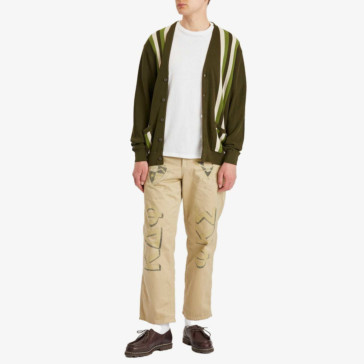 Neighborhood Men's Memorial Utility Pants in Beige Neighborhood