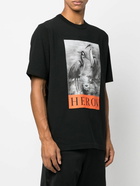 HERON PRESTON - Logo Cotton T-shirt