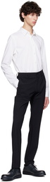 Theory Black Zaine Trousers