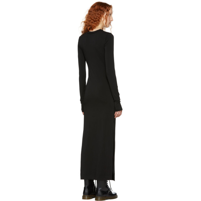 Marc Jacobs Black Redux Grunge Cut-Out Long Dress Marc Jacobs