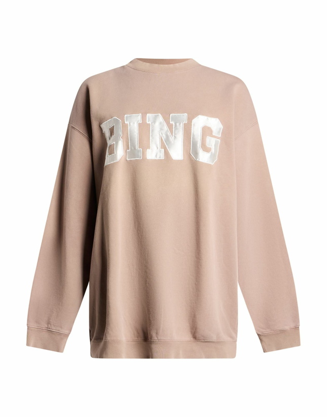 Photo: Anine Bing Womens Sweatshirt Light brown