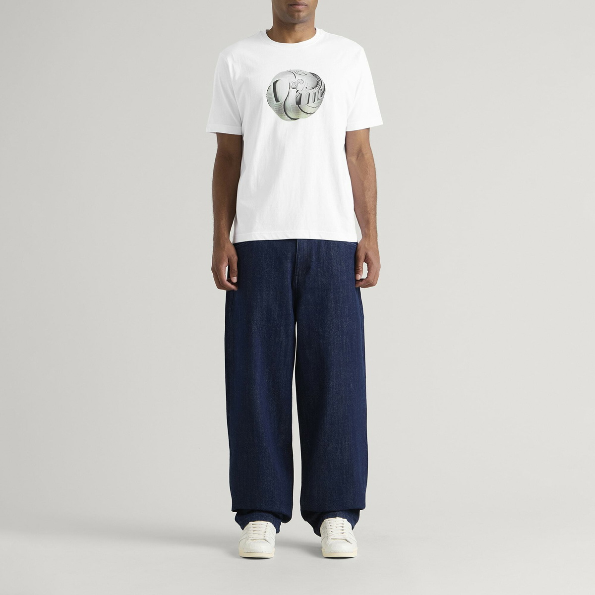 Dime Men's Classic Future T-Shirt in White