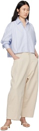 Cordera Off-White Baggy Trousers