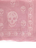 Alexander Mcqueen Tonal Skulls Print Scarf