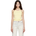 FLORE FLORE Yellow Angie Tank Top
