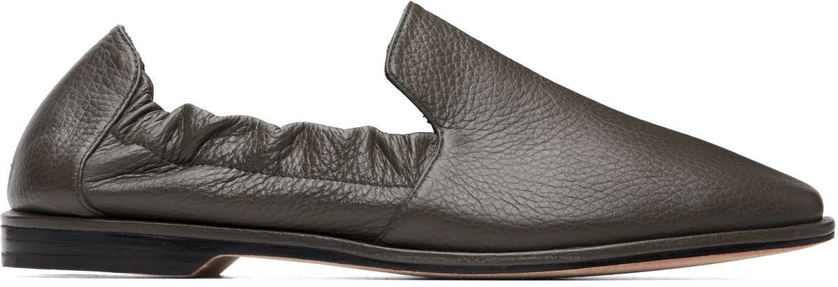 Lauren Manoogian Gray Square Loafers