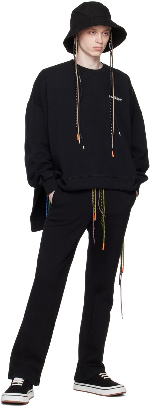 AMBUSH Black Vulcanized Sneakers