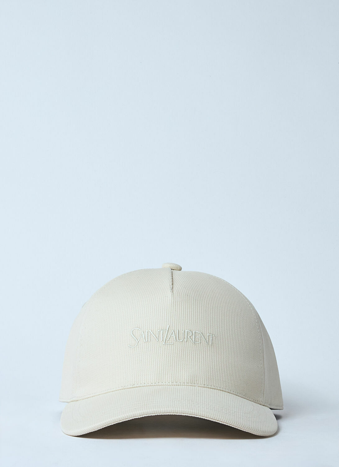 Saint Laurent Logo Embroidery Baseball Cap