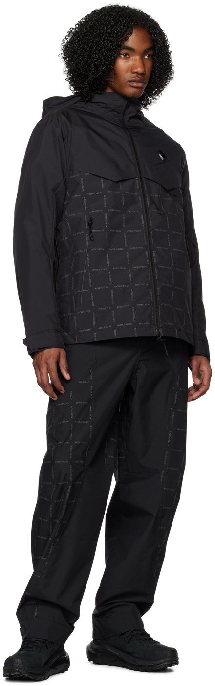 A-COLD-WALL* Black Grisdale Storm Tech Jacket A-Cold-Wall*