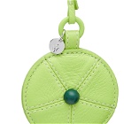 JW Anderson Women's Keyring in Lime 