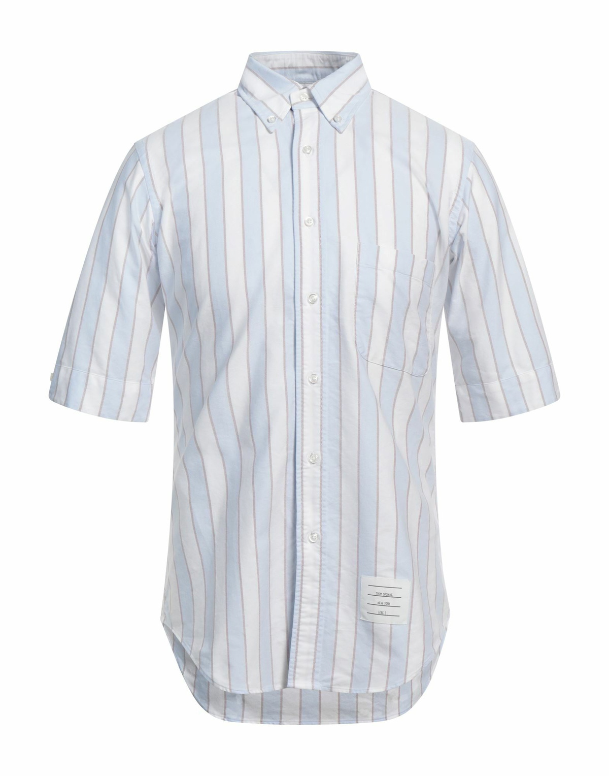 Thom Browne Mens Shirt Sky in Blue