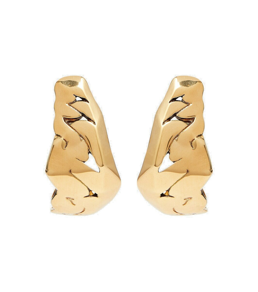 Alexander McQueen Crushed Chain earrings Alexander McQueen