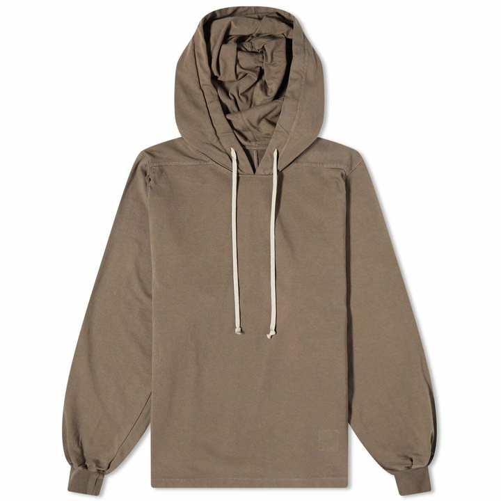 Photo: Rick Owens DRKSHDW Men's Jumbo Hoodie in Dust