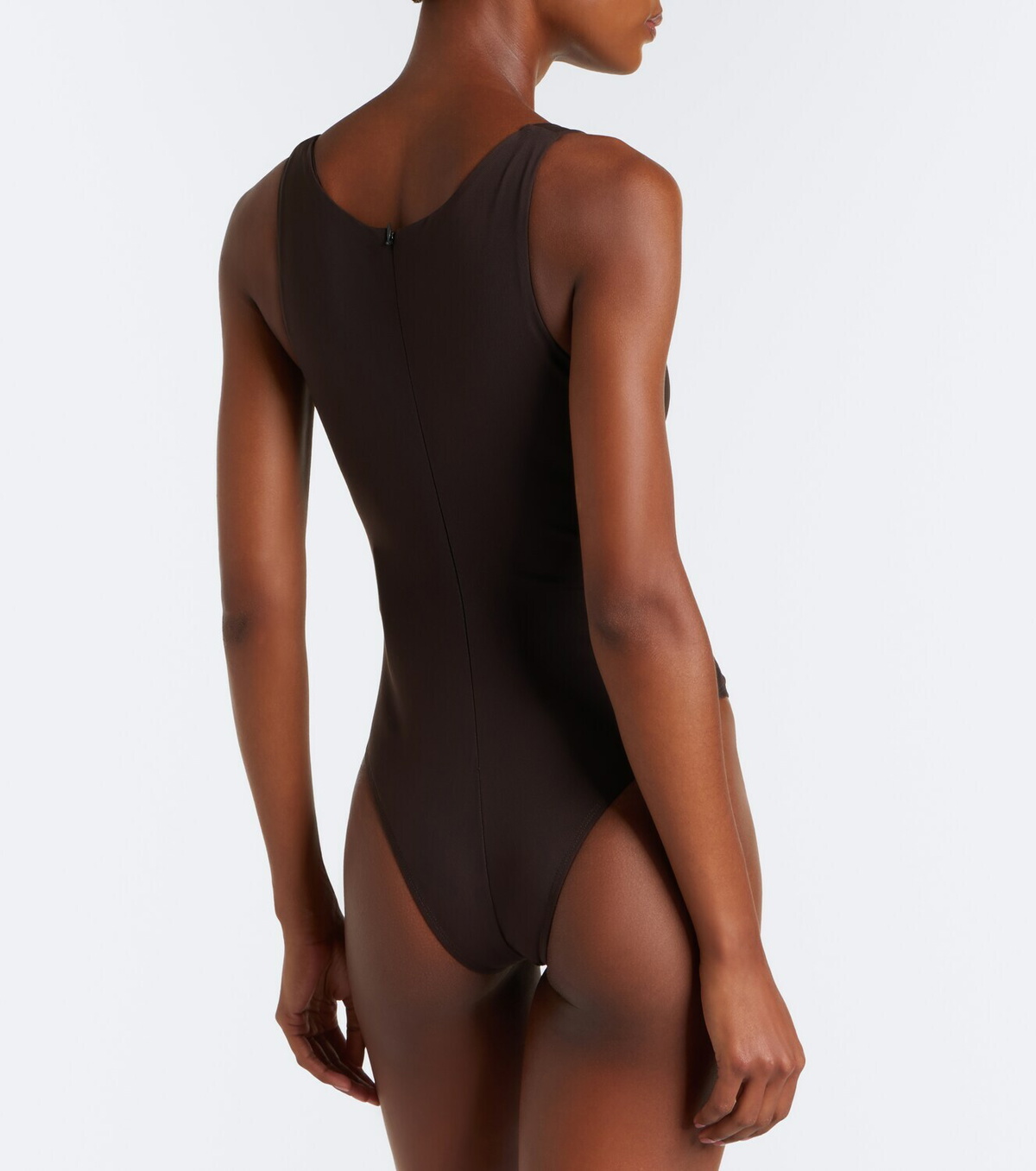 Alex Perry Gathered mesh bodysuit