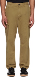 PS by Paul Smith Brown Broad Stripe Zebra Cargo Pants
