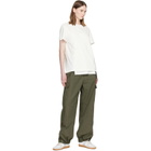 Maison Margiela Khaki Twill Cargo Pants