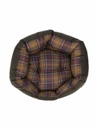 BARBOUR - Dog Bed With Tartan Pattern