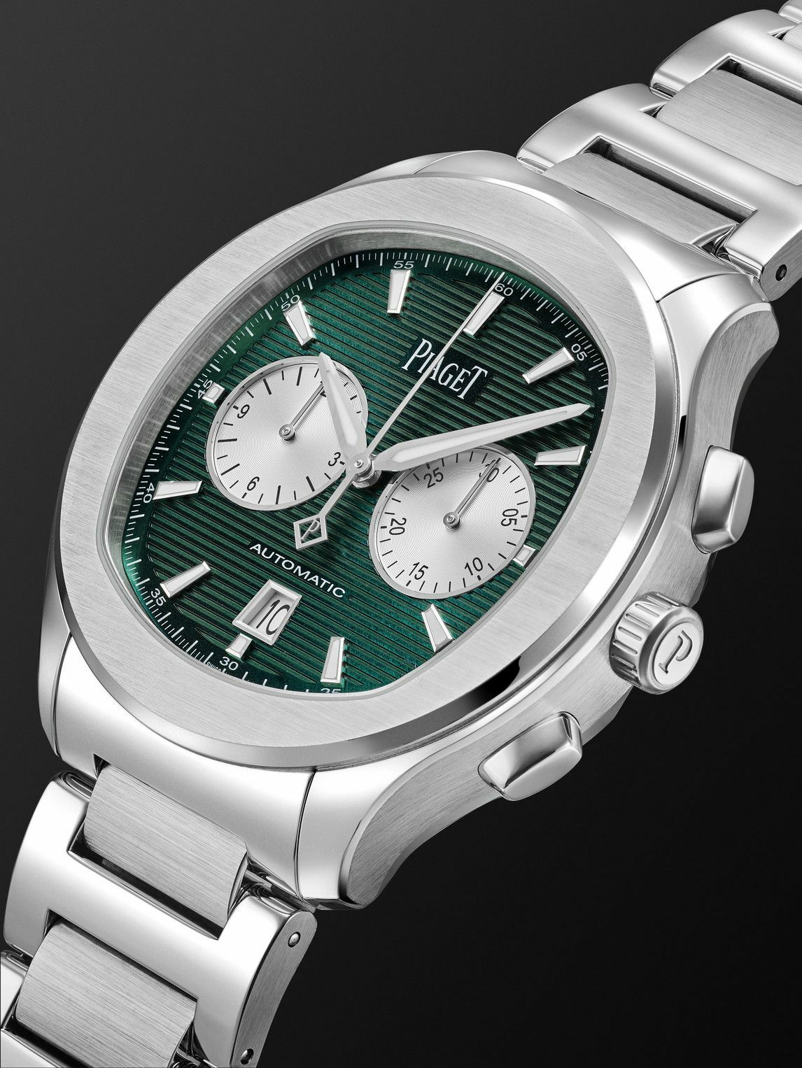 Piaget - Polo Automatic Chronograph 42mm Stainless Steel Watch, Ref. No. G0A49024