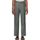 Jacquemus Green Le Pantalon Yvan Trousers