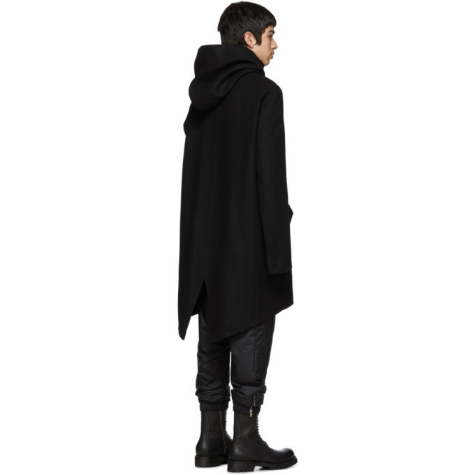 Rick Owens Black Slab Coat