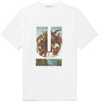 Undercover - Printed Cotton-Jersey T-Shirt - White