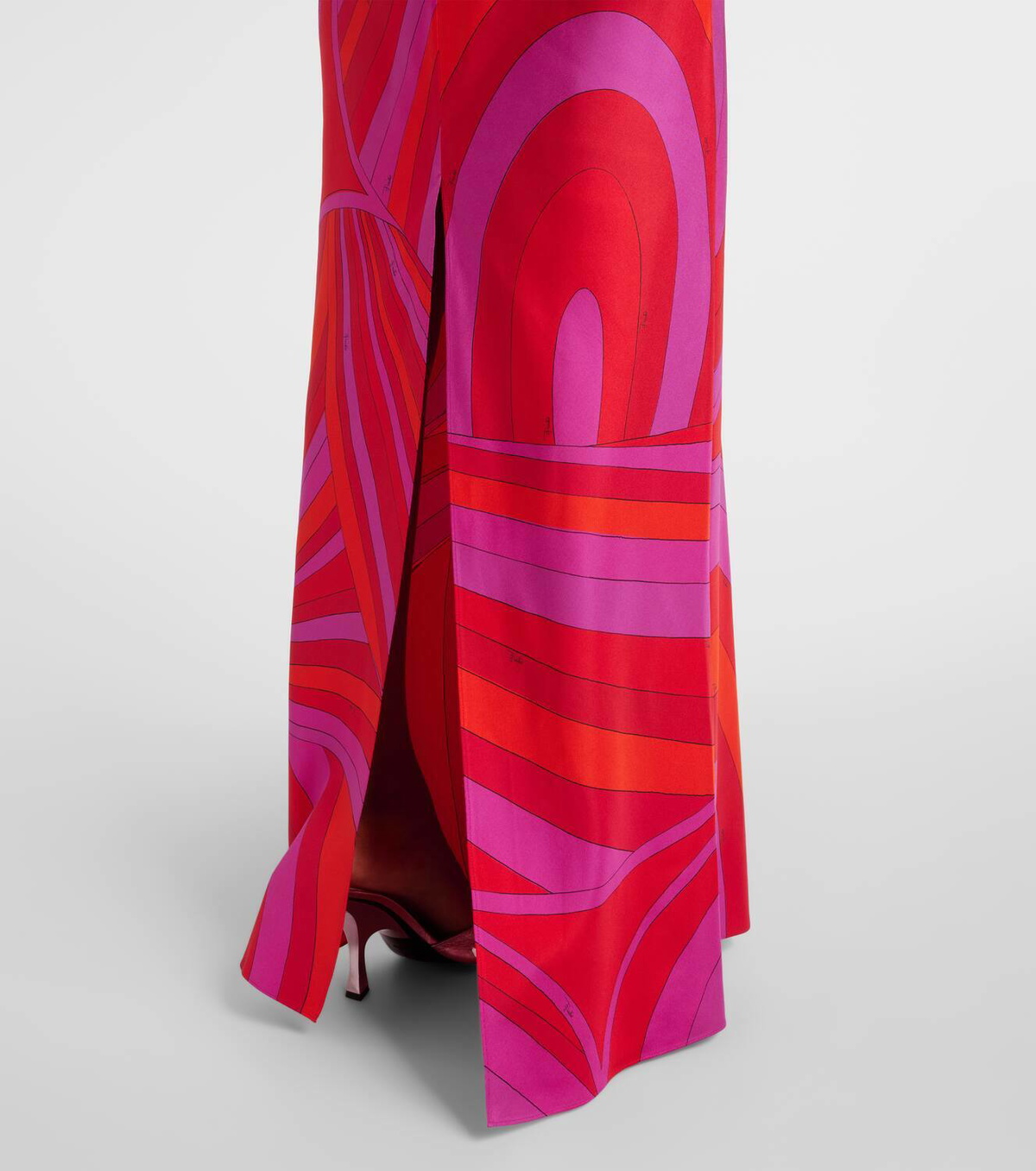Pucci Iride silk twill maxi dress