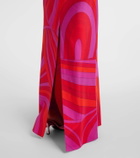 Pucci Iride silk twill maxi dress