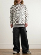 ERL - Checked Cotton-Canvas Jacket - Gray