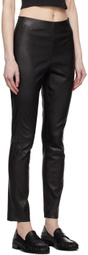 rag & bone Black Simone Leather Pants
