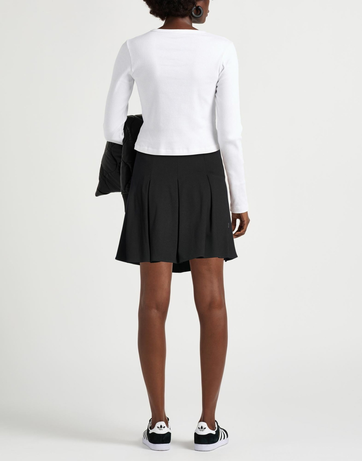 Jijil Womens Mini skirt in Black