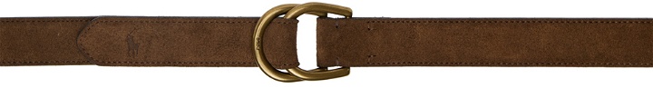 Photo: Polo Ralph Lauren Brown Suede D-Ring Belt