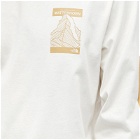 The North Face Men's Long Sleeve Matterhorn Face T-Shirt in Gardenia White