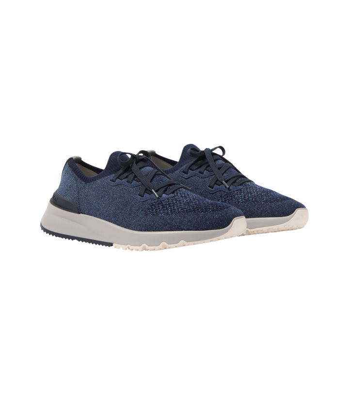 Photo: Brunello Cucinelli Knitted sneakers