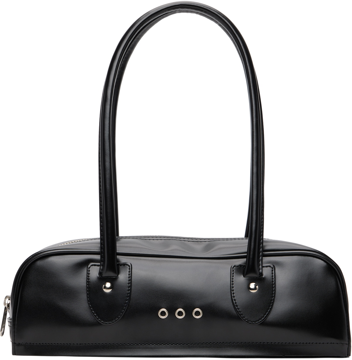 Comme des Garçons Comme des Garçons Black Synthetic Leather Shoulder Bag