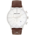 Maurice Lacroix White and Brown Eliros Chrono Watch