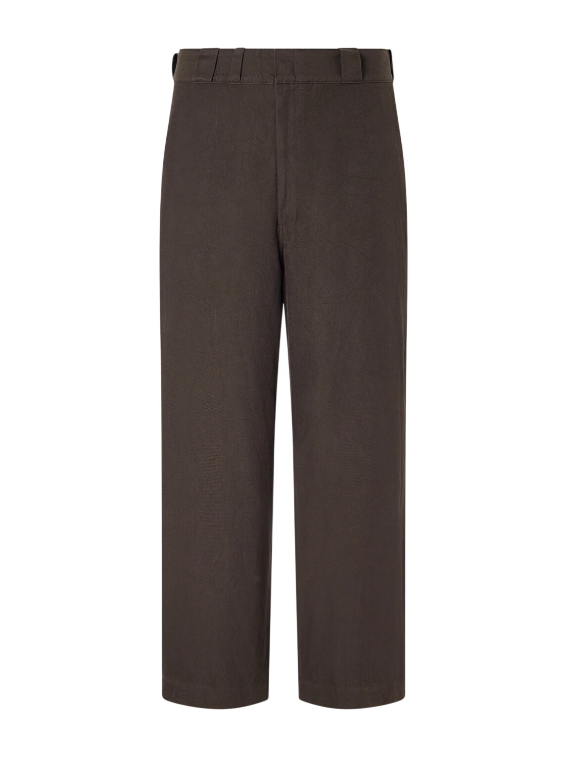 A.PRESSE - Straight-Leg Pleated Wool-Gabardine Trousers - Black A