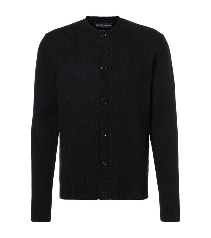 Photo: Dolce&Gabbana Wool-blend cardigan