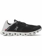 ON - Cloud 5 Coast Rubber-Trimmed Mesh Sneakers - Black