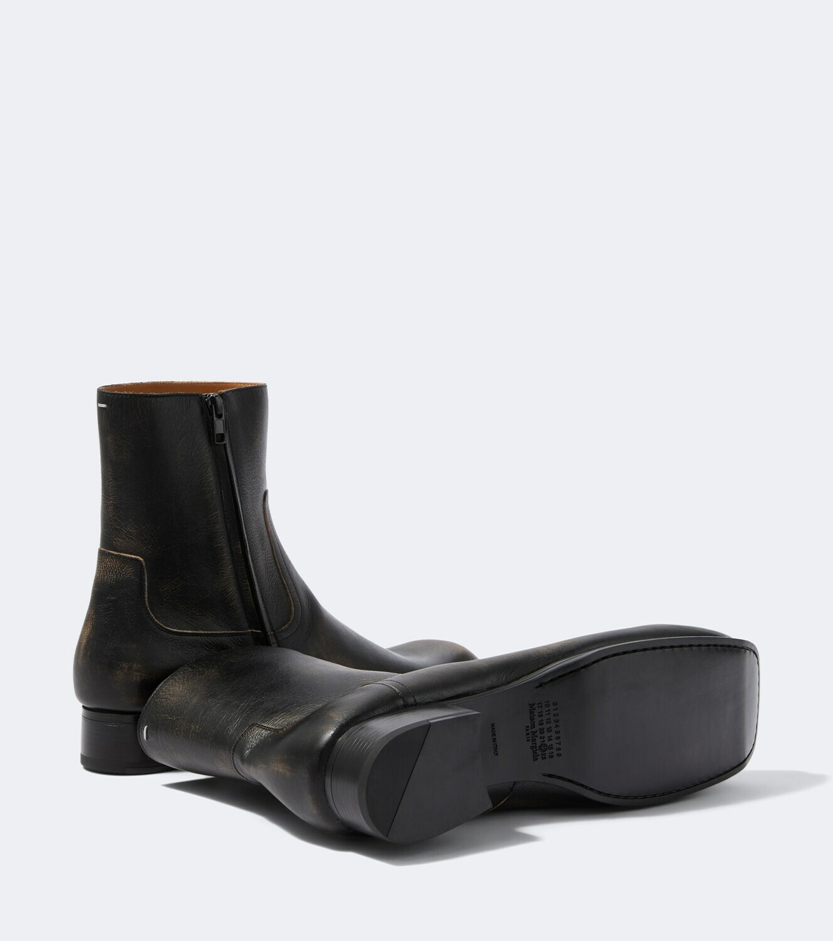 Maison Margiela Float leather ankle boots