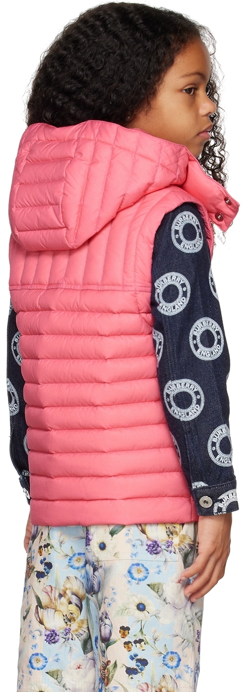 Burberry Baby Girls Vest In Light Pink main image 1