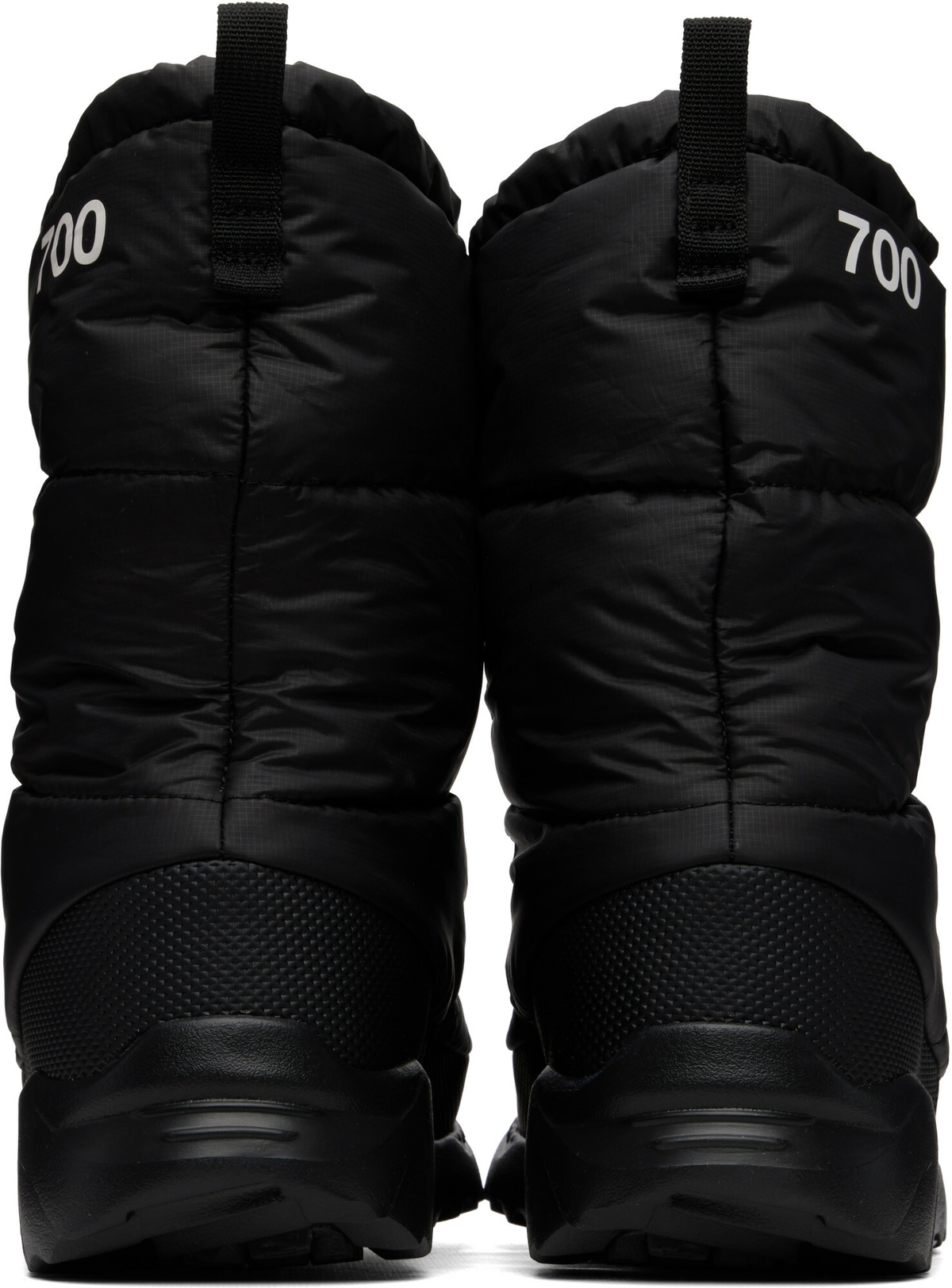 The North Face Black Nuptse Traction Boots