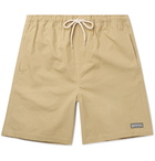 Satta - Ibai Cotton-Poplin Drawstring Shorts - Neutrals