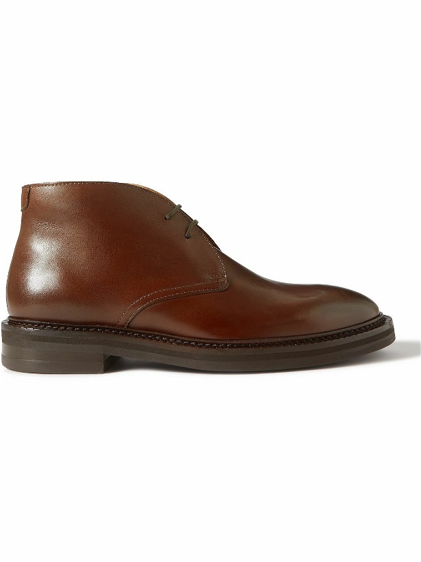 Photo: Mr P. - Lucien Vachetta Leather Chukka Boots - Brown
