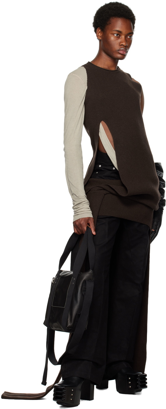 Rick Owens Black Trolley Tote Rick Owens