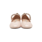 Miu Miu Pink Ballerina Mary Jane Heels
