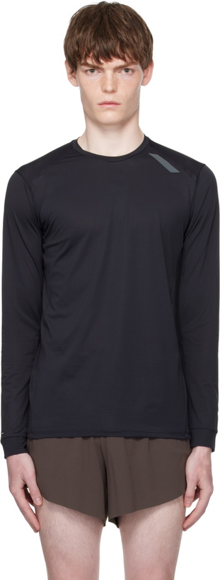 Photo: Soar Running Black Long Sleeve Tech T-shirt