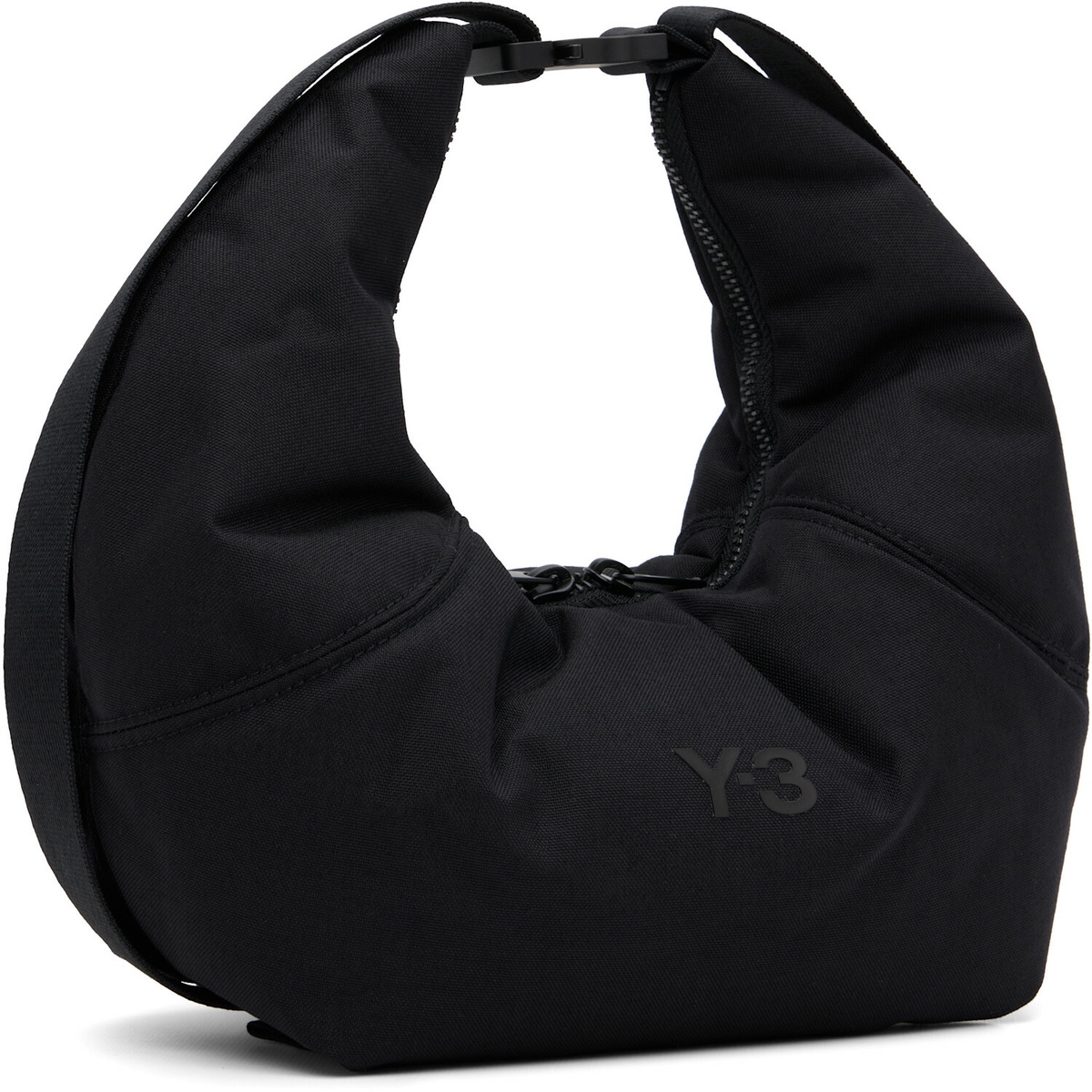 Y-3 Black Crescent Bag