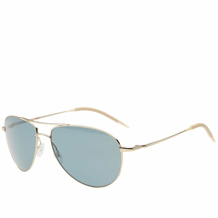 Photo: Oliver Peoples Benedict Sunglasses Gold