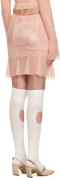 nastyamasha SSENSE Exclusive Pink Miniskirt