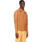 HOMME PLISSÉ ISSEY MIYAKE Orange Monthly Colors March Sweater